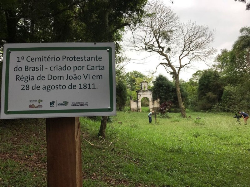 Primeiro Cemitério Protestante no Brasil(1811)